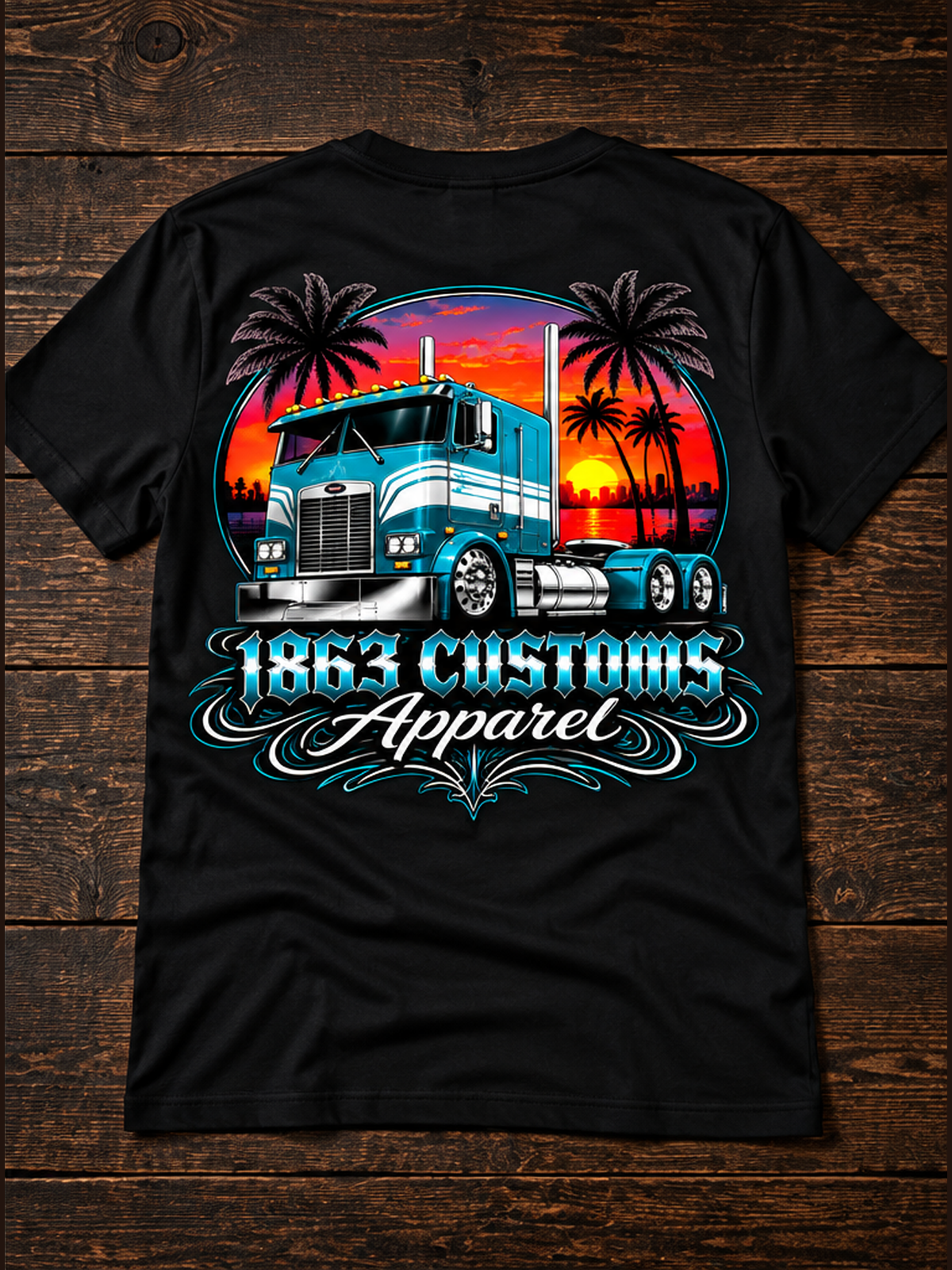 Teal Cabover Peterbilt - Image 10