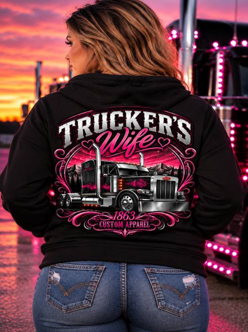 Trucker's Wife's Hoodie